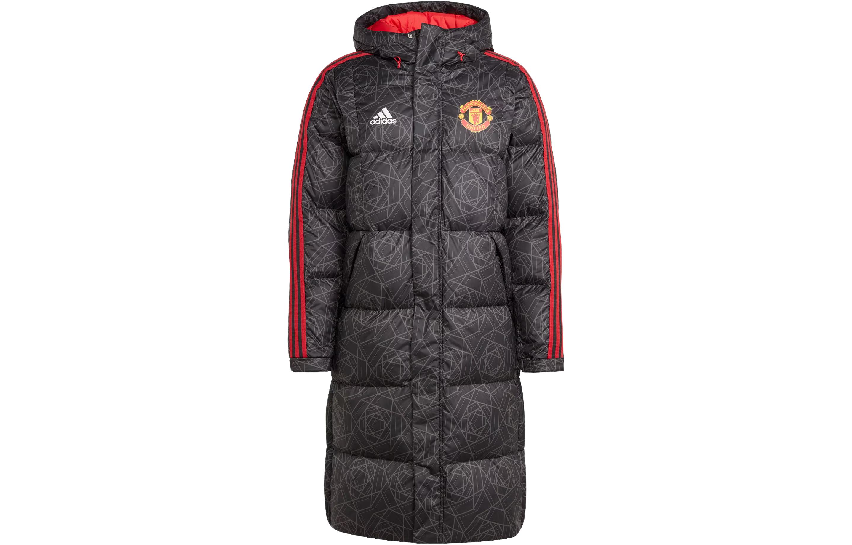 Adidas Manchester United Dna Down Coat Down Jacket Men s Black IA8535 L