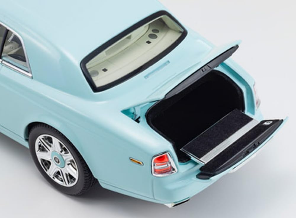 Kyosho Original 1/18 Scale Rolls-Royce Phantom Coupe Turquoise Finished Product
