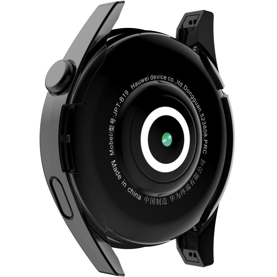 2in1 Case with Screen Protector for Huawei Watch GT 3 46mm, Black
