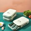 Egg Storage Container Household Colourful Multi-Layer Egg Fresh Storage Box for Kitchen Fridge