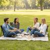Aluminum Alloy Frame Foldable Camping Chair Oxford Cloth Material Comfortable Sitting Folding Backrest Cushion Ultra-Light