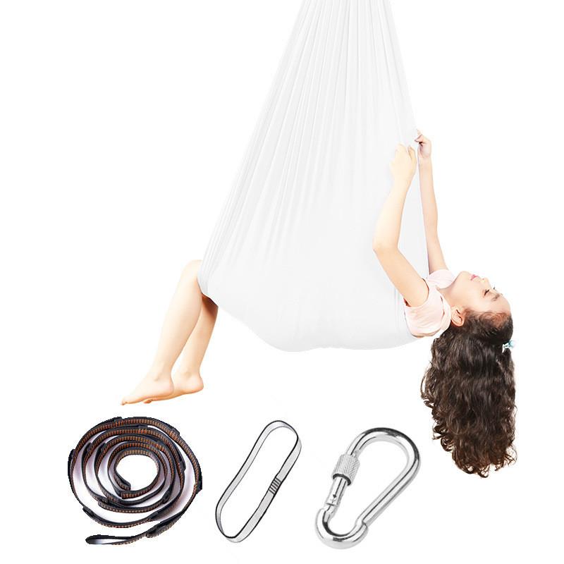 Premium Fabric Children's Hammock Swing For Indoor Outdoor Sensory Training Chair