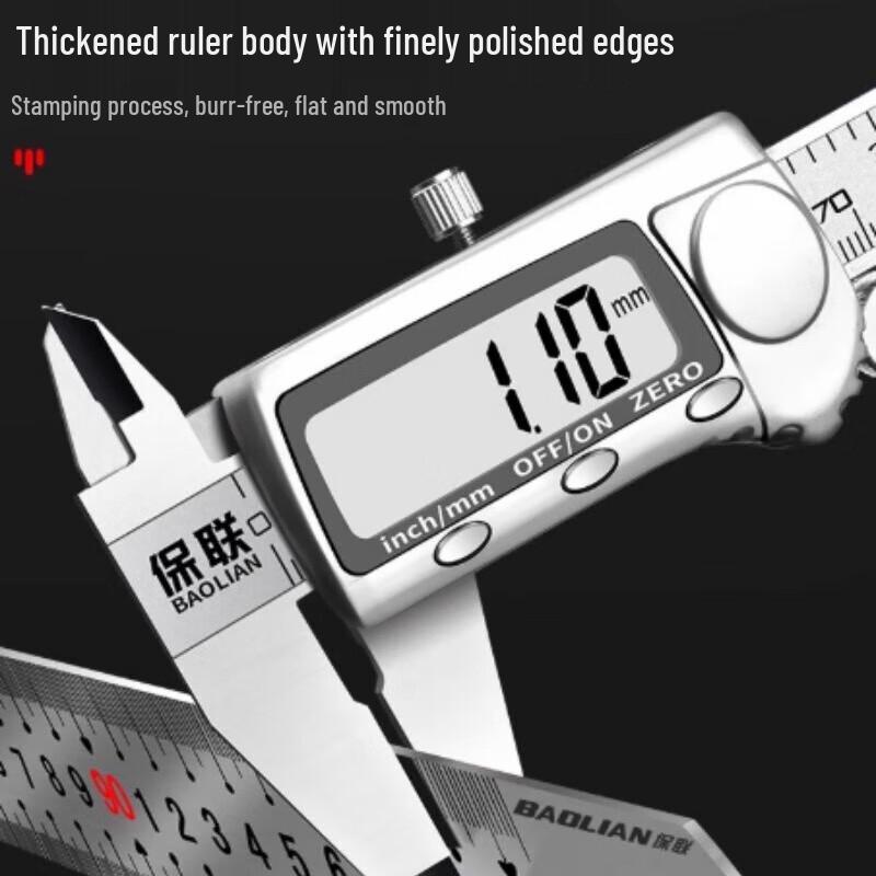 Sheng Bi Lai 15cm Thickened Stainless Steel Ruler