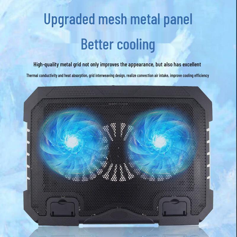 OLOEY Laptop Cooling Pad with Silent Fan