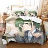 3D Printed Anime My Senpai Is Annoying Bedding Set Duvet Cover Double Twin Full Queen King Adult Kids Bedclothes Quilt Cover Tool