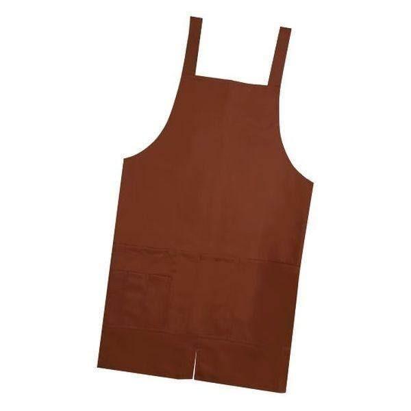 First Rate Center Slit Free Size Apron FR5809 Chocolate