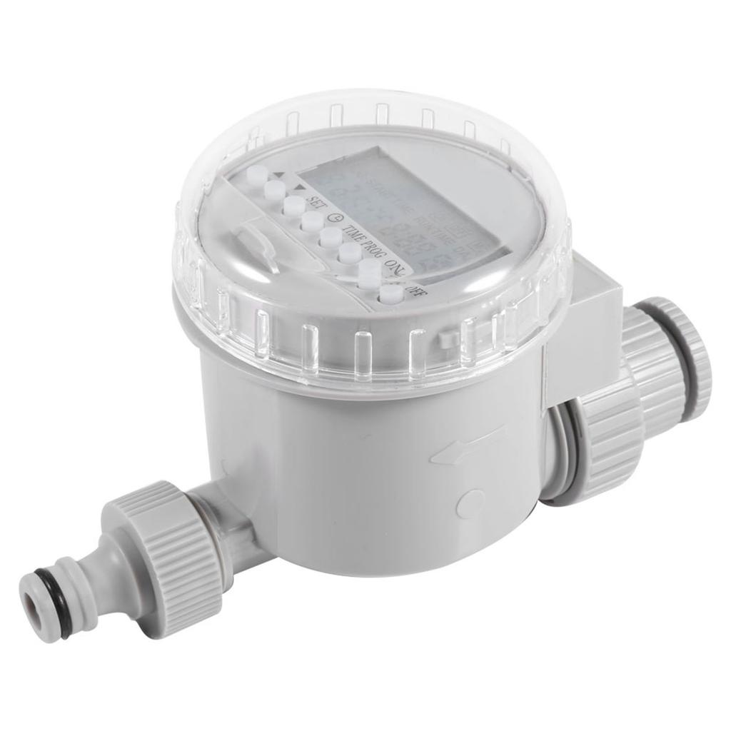 1Pc Solar Power Home Garden Auto Water Saving Irrigation Controller LCD Digital Watering Timer