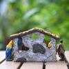 1set Christmas Jesus Nativity Scene Manger Figurines Resin Handpainted Nativity Figurines Home Office Holy Family Desktop Statue
