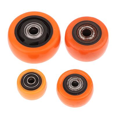 PVC Caster Wheel; Maximum Load Capacity; Dual Bearings; Ideal Furniture Wheel Replacement; Ultimate Wear Resistance