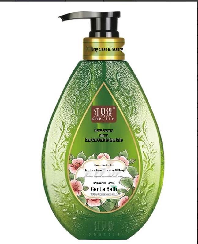 

Foretty Tea Tree Liquid Essential Oil Soap