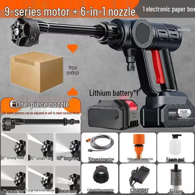 

Banjo Wireless High-Pressure Car Washer CN plug (adapter included)