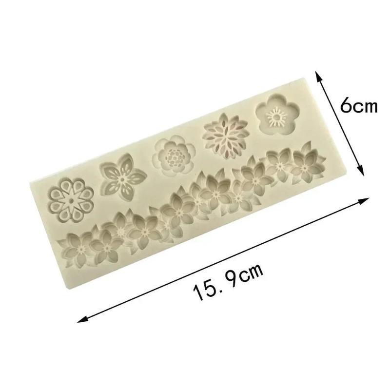 Silicone Flower Mold Cake Accessories Wedding Cake Decorating Tools Cake Molds For Baking Chocolate Resin Molds Baking Tools