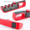 Sharpener Angle Adjustable 4-level Scissors Sharpener Professional Kitchen Knife Sharpener Tool
