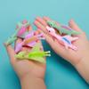 5pcs Dinosaur Pinch Finger Barrage Stress Relieving Toy TPR Turkey Finger Barrage Children's Birthday Party Most Popular Gift