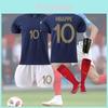 New Arrival 2223 World Cup Soccer Jersey Kit With Mbappe 10 Benzema 19 And Griezmann 7