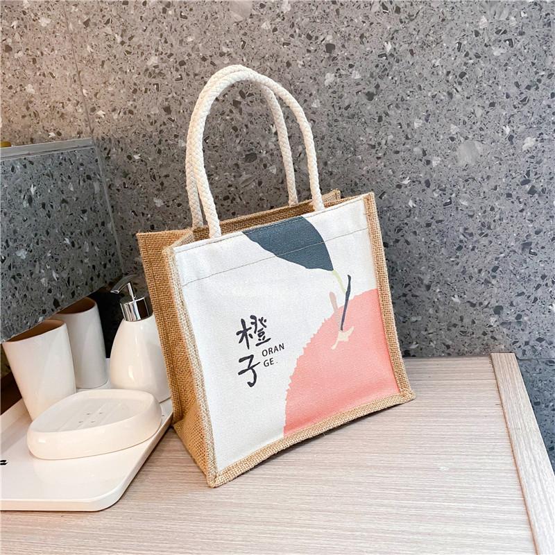 Canvas Bucket Tote Bag for Women, Minimalist Zipper Shoulder Handbag, Japanese Style Daily Commute Bag, Street Fashion Purse KTB