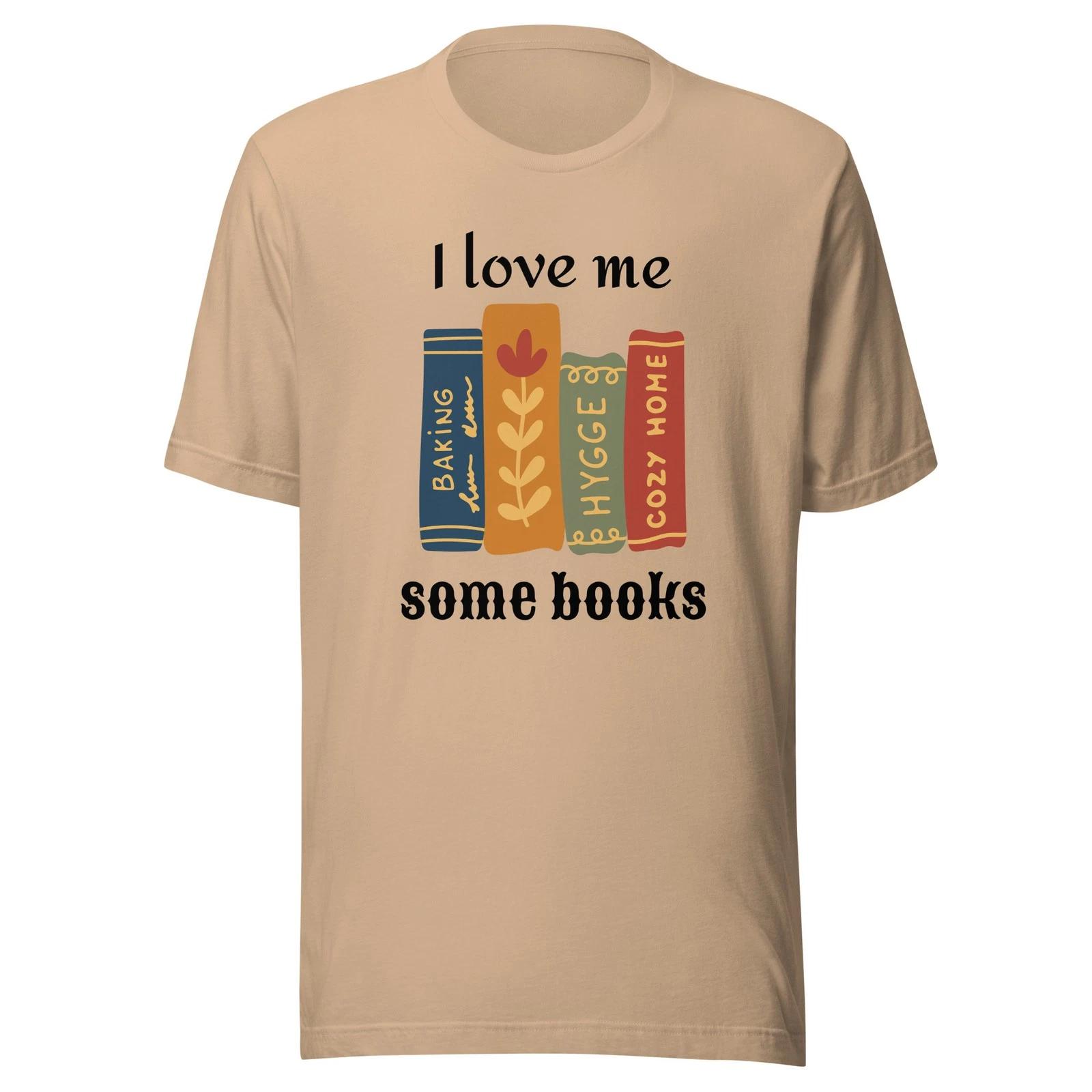 I Love Me Some Books - Unisex T Shirt - Sizes XS-2XL 4XL