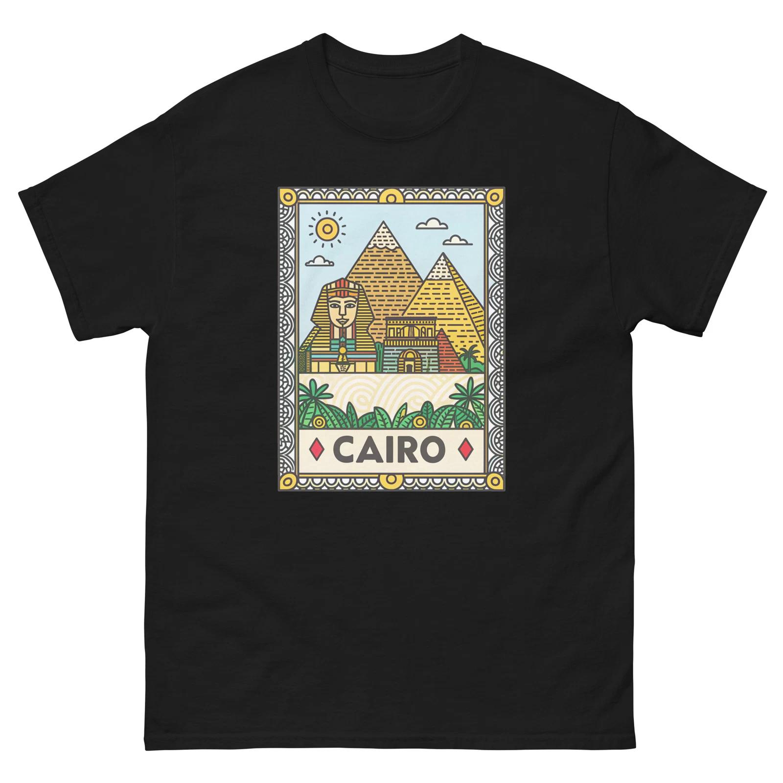 

Футболка с изображением Каира, Мира, Путешествий, Городской Зоны, Города S