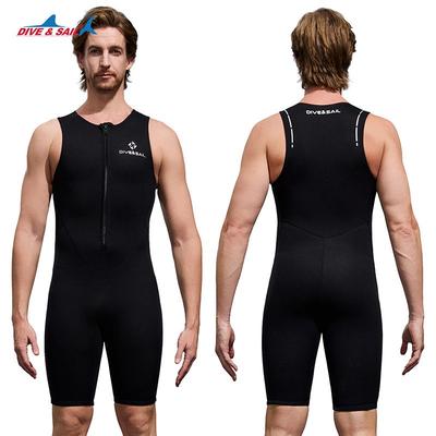 Costum de neopren complet fără mâneci de 2 mm pentru bărbați și femei Snorkeling Scufundări Surf Înot Căldură Protecție