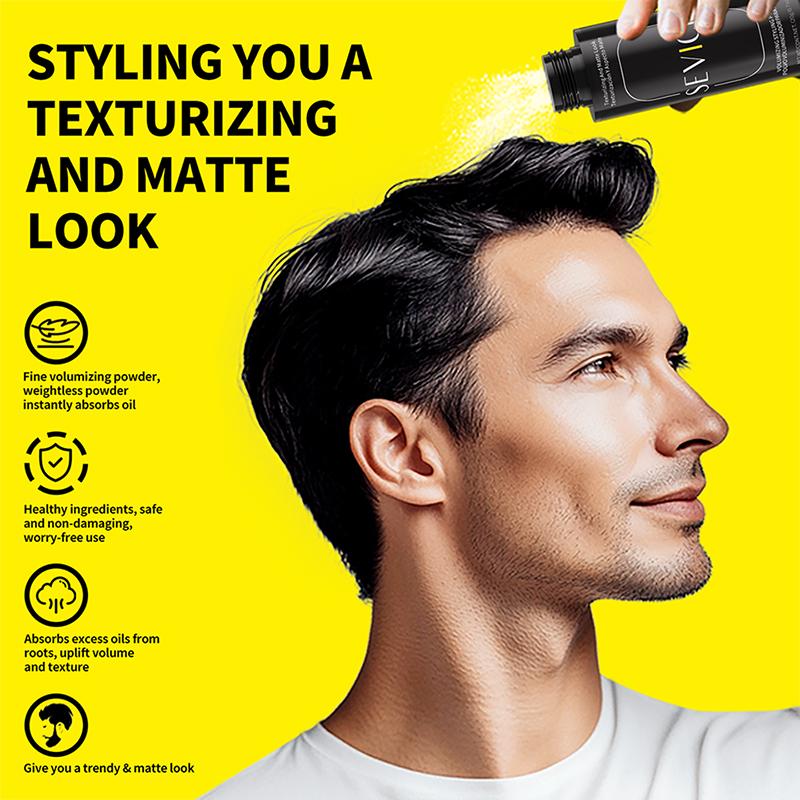 Hair Fluffy Powder Haircut Design Increase Hair Volume Frizz Fixed Lasting Model Refreshing Men And Women Hair Styling Powder