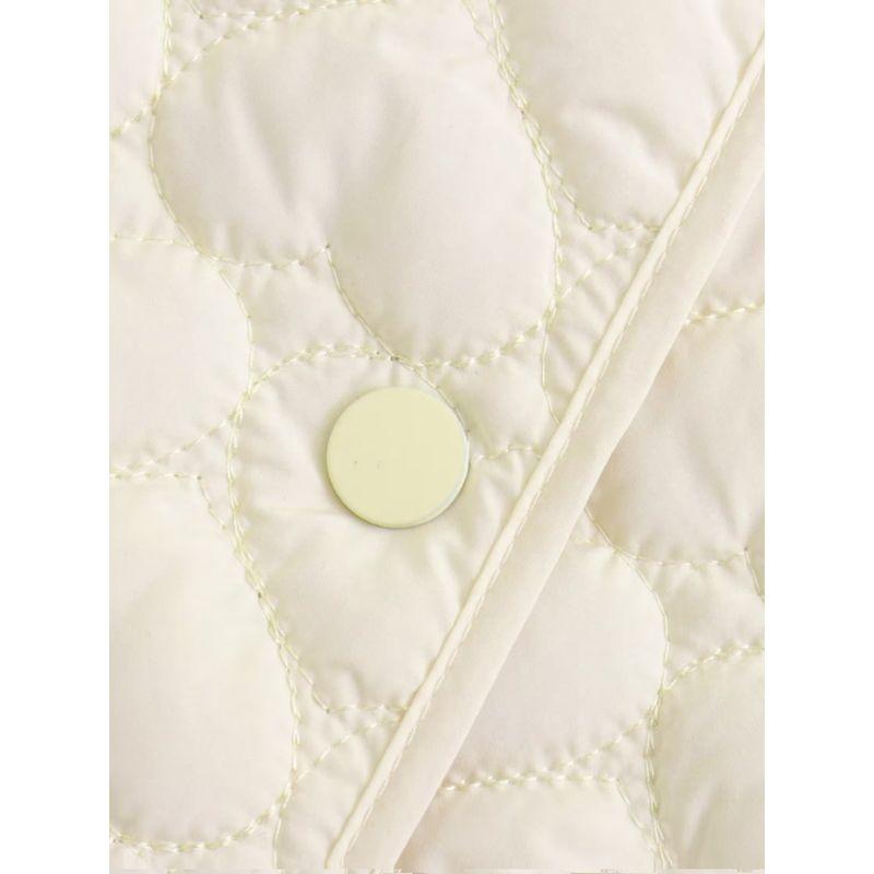 Kaslead Women's Fashion-Style Heart-Shaped Cotton-Padded Jacket