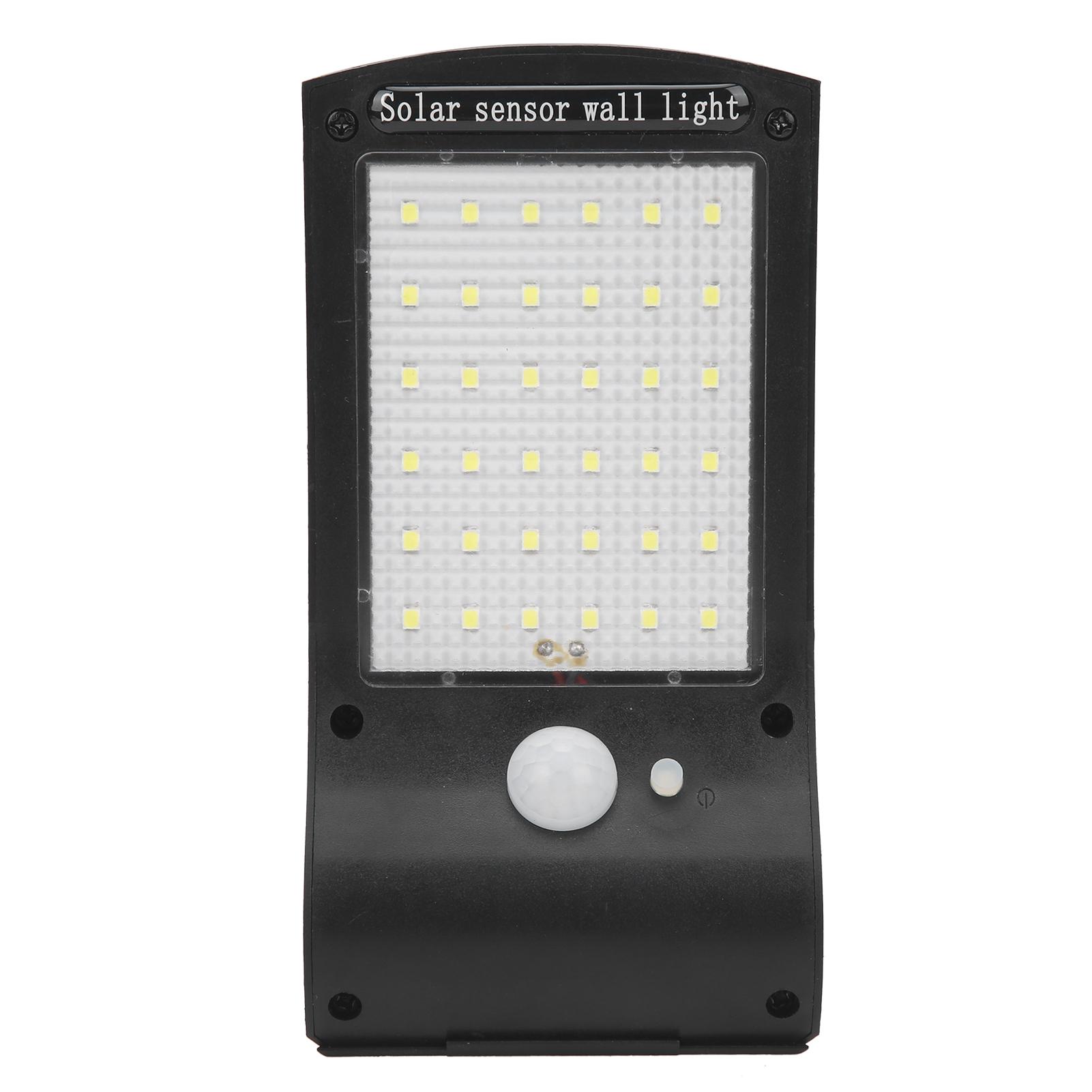 

36LED настенный солнечный светильник уличный датчик движения светильник аксессуар для гаража сад