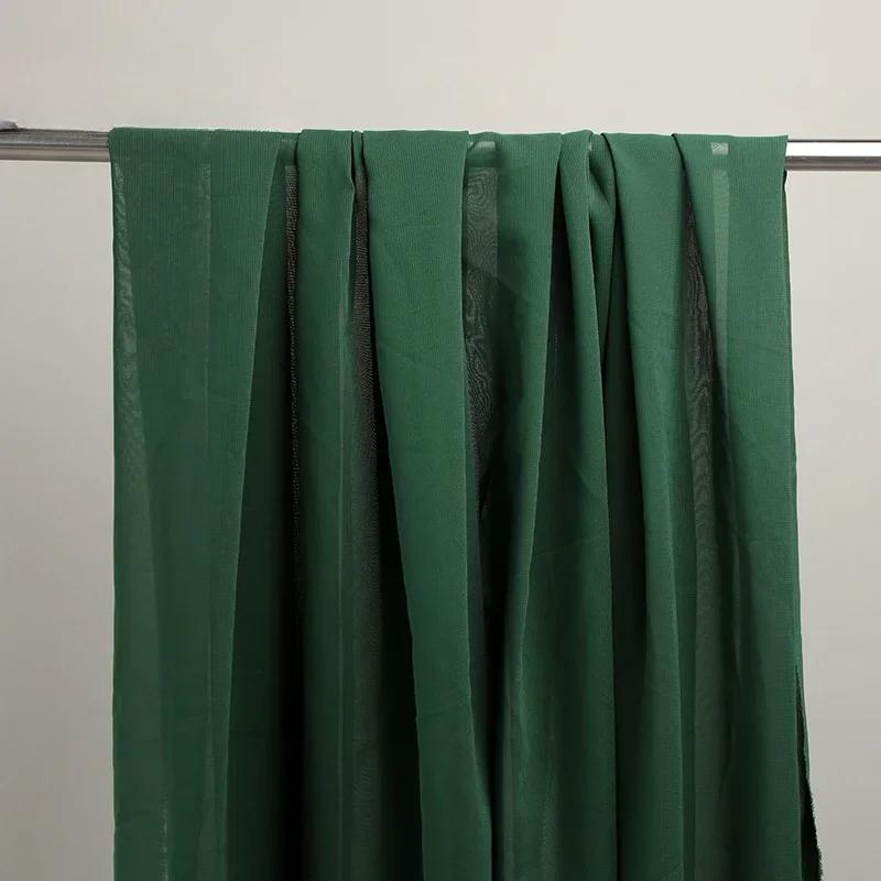 100x150cm Chiffon Fabric Clothing Wedding Decoration Avocado Green Sage Mint Yarn Layout Gauze DIY Home Deco Dress Material