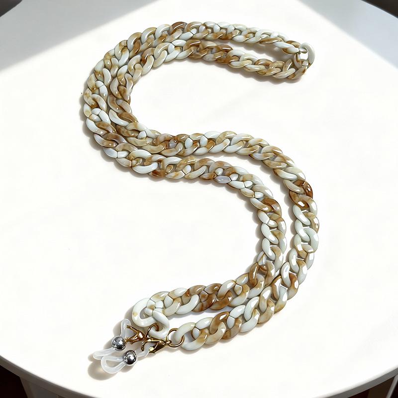 Colorful Handmade ABS Acrylic Eyeglass Chain - Jelly Shades Accessory