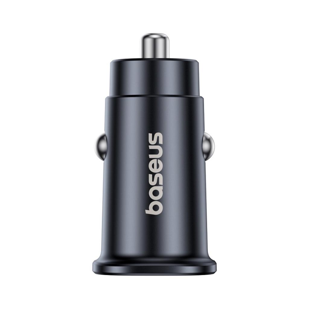 Ładowarka samochodowa 2 x USB-C 30W - czarna