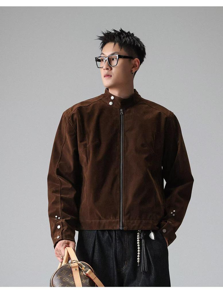 Cool Trendy Men's Jacket - High Street Hong Kong, Japanese Harajuku, Korean Style, Loose Fit, Autumn High-End