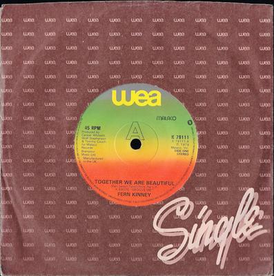 7-Zoll-Schallplatte FERN KINNEY - Together We Are Beautiful K79111 WEA 1980 UK Soul/Funk Gebraucht