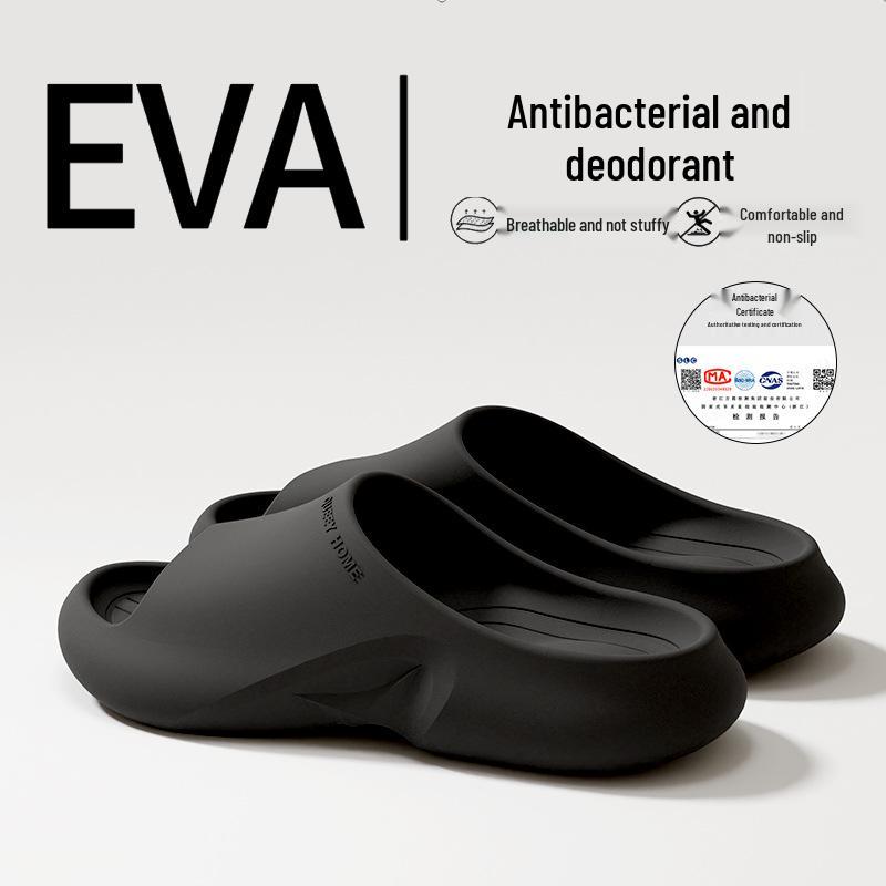 

Мужские летние 2025 года противоскользящие, антибактериальные прохладные тапочки для пар для ношения в помещении/на улице 44-45 (fits 43-44)