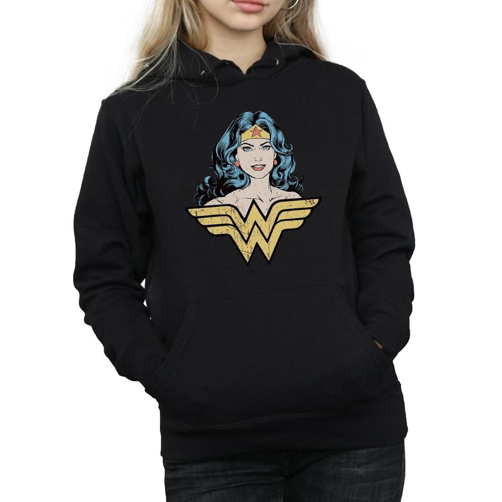 DC Comics Womens/Ladies Wonder Woman Gaze Hoodie
