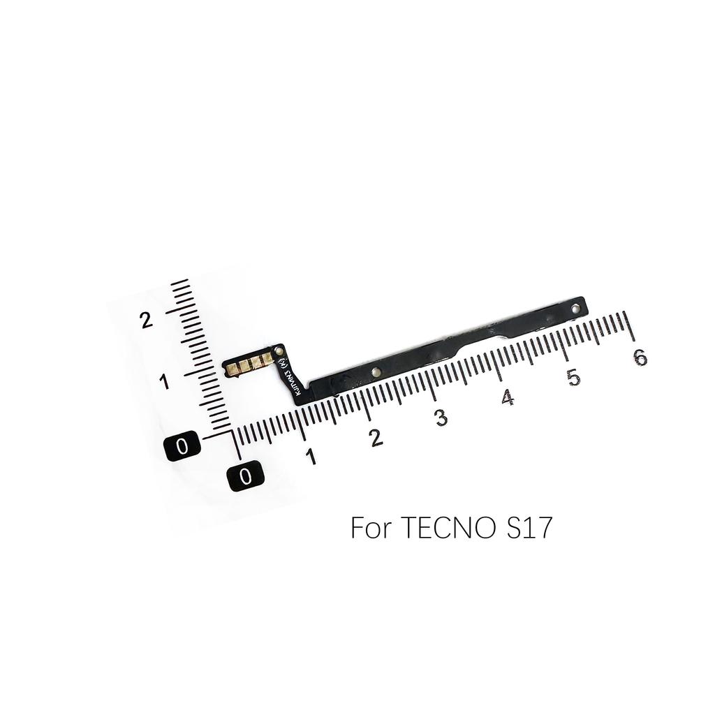 For infinix itel S16 S17 S18 S24 S25 Power Button volume Flex Cable OnOff