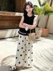 Girls' Summer Set with Wave Point Nine Minute Pants