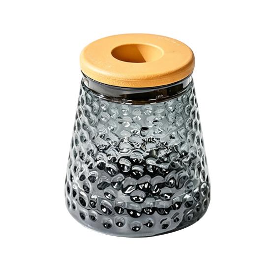 Desktop Flower Vase Hydroponic Planter with Lid, Glass-Like Clear Plant Propagation Station, Minimalist Style for Cuttings, Home Office Desk