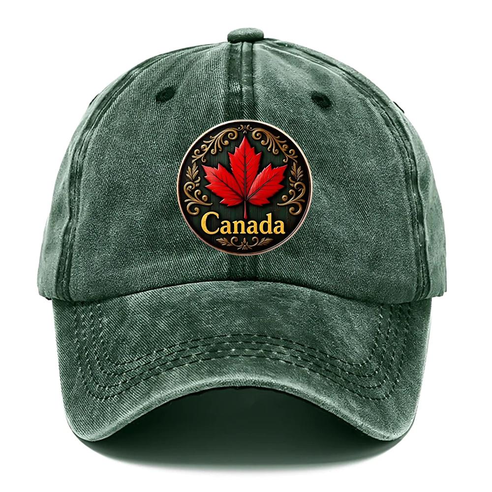 Classic Canadian Style Hat MenS Casual Cap WomenS Hat Soft And Breathable Curved Brim Design Adjustable Suitable for Var