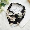 Chiffon Printing Flower Bandana Hair Scarf Headband for Women Vintage Long Ribbon Scrunchie Beach Bandanas Hair Accessories