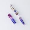 LORELEI 667 Resin Piston Fountain Pen Transparent Ink Pen Iridium EF/F 0.38/0.5mm Writing Gift For Business Office Home School