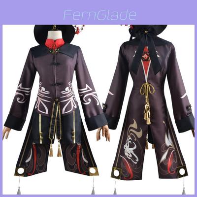 Eye-catching Genshin Impact Hu Tao Cosplay Costume For Adults