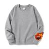 Trendiger Hoodie für Herren mit Samtfutter: Warmer Langarm für Herbst/Winter