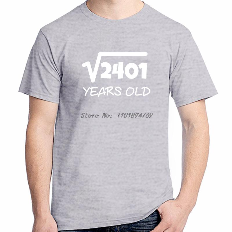 49th Birthday Graphic T Shirts Cotton Streetwear Short Sleeve Tshirts New Shirts And Tshirts Birthday Gifts Print T Shirt