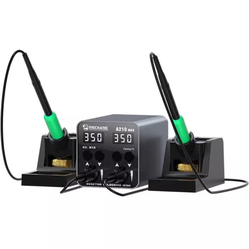

Soldering Station Double Digital Display Soldering Iron Station Kits 100W Soldering Iron Station with Double Handle 1