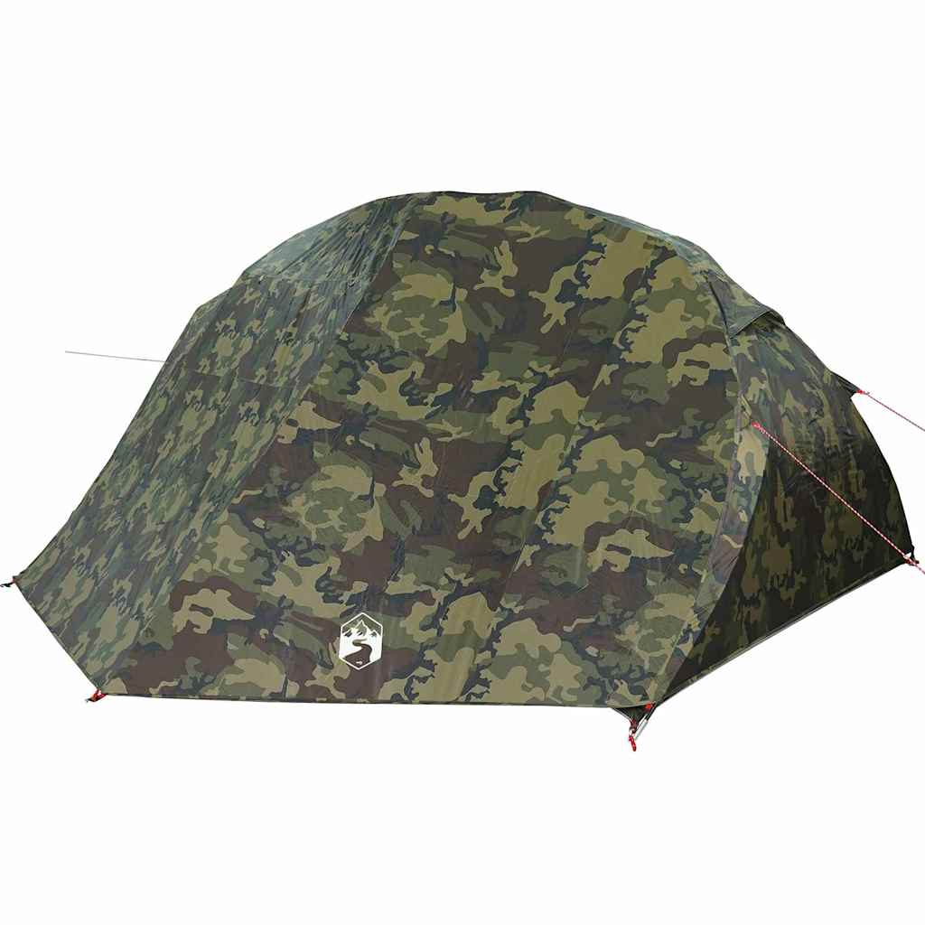 Fishing Tent Camouflage 514 X 465 X 187 Cm Polyester and Fiberglass