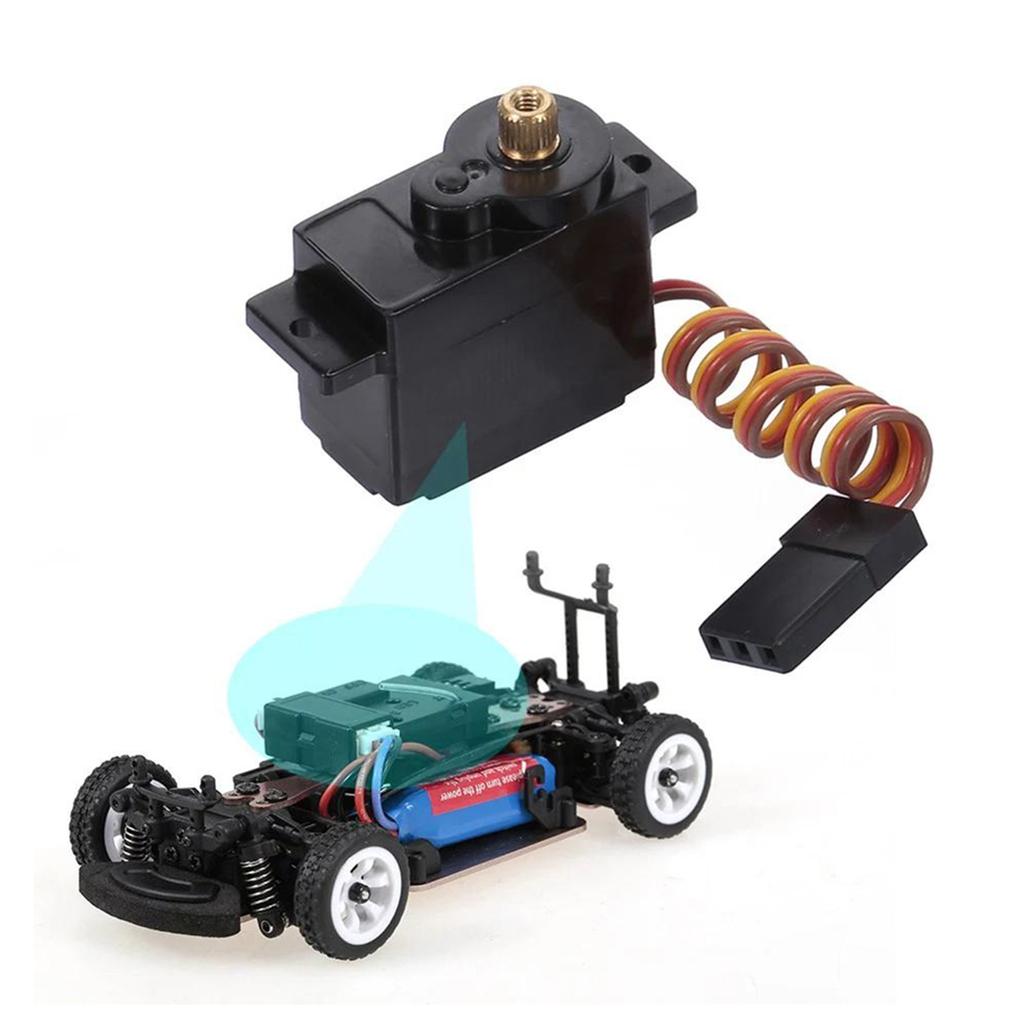 5 G Metal Gear Steering Servo Digital Servo RC Steering Servo Motor Micro Steering Servo for 1/24SCX24 1/28 K989