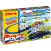 Takara Tomy Plarail Tomica Playset with Station Rotary and Accessories Train Toy for Ages 3 and Up