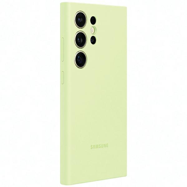 Etui Samsung Ef-Ps928Tgegww S24 Ultras928 Jasnozielony/Light Green Silicone Case