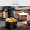 Joyoung 5L Electric Pressure Cooker with Dual Pots CN plug (adapter included)