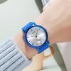 Fashion Korean version watch, silicone tape watch, simple two-and-a-half-hand quartz watch, student party men's and women's watch