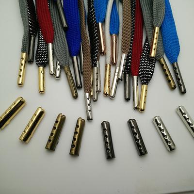 10Pcs Metal Aglets Diy Shoelaces Repair Shoe Lace Tips Replacement End